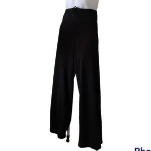 Athletic Works Men's Black Stretch Striped Sweatpants with Pockets Size 2XL